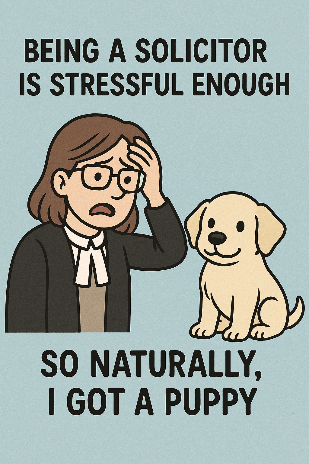 So I Got a Puppy While Working Full Time as a Solicitor…
